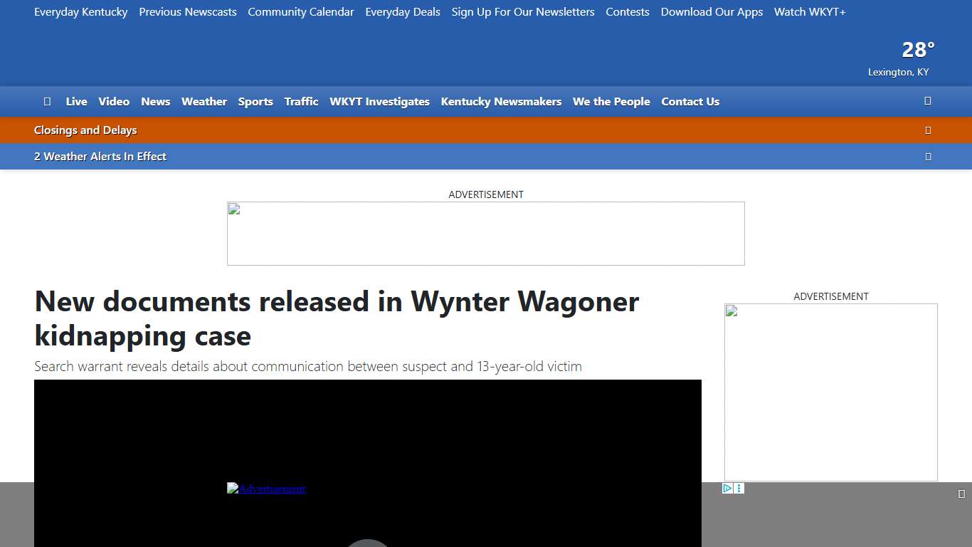 New documents released in Wynter Wagoner kidnapping case